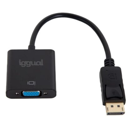 iggual Adaptador DisplayPort (M) a VGA (H)