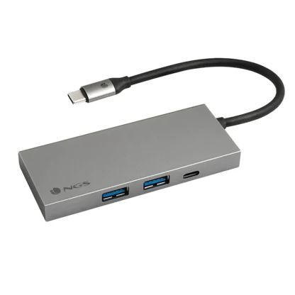 NGS Adaptador Multipuerto USB C Ultraligero 3.0 PD